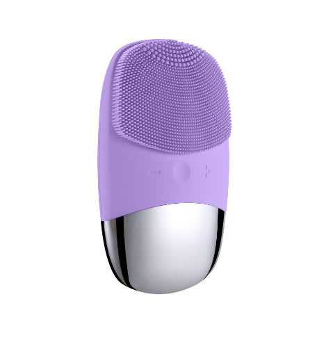 Mini Silicone Electric Face Cleansing Brush hair removal exfoliating tool