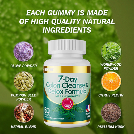 Day Colon Cleanse Detox Formula Capsulese hair removal exfoliating tool