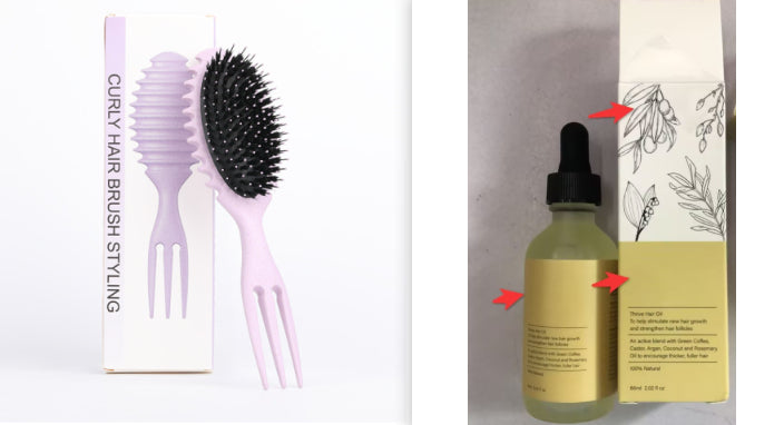 Hair Essential Oil Improve Dryness Irritability hair removal exfoliating tool