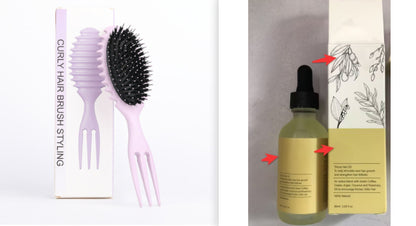 Hair Essential Oil Improve Dryness Irritability hair removal exfoliating tool