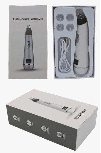 Blackhead Instrument Electric Suction Facial Washing hair removal exfoliating tool