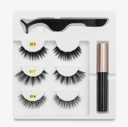A Pair Of False Eyelashes Magnets hair removal exfoliating tool