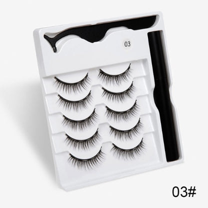 A Pair Of False Eyelashes Magnets hair removal exfoliating tool