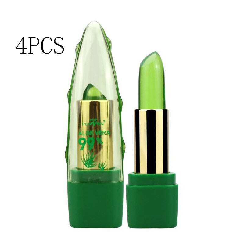 Aloe Vera Gel Color Changing Lipstick hair removal exfoliating tool