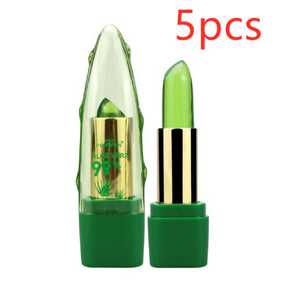 Aloe Vera Gel Color Changing Lipstick hair removal exfoliating tool