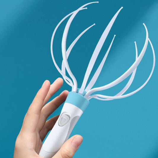 Head Massager Scalp Vibration Massage Eight hair removal exfoliating tool