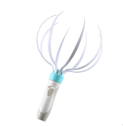 Head Massager Scalp Vibration Massage Eight hair removal exfoliating tool