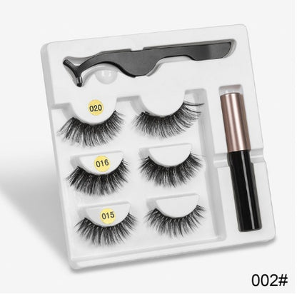 A Pair Of False Eyelashes Magnets hair removal exfoliating tool