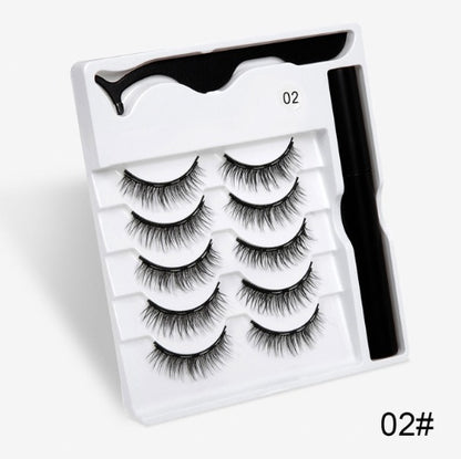 A Pair Of False Eyelashes Magnets hair removal exfoliating tool