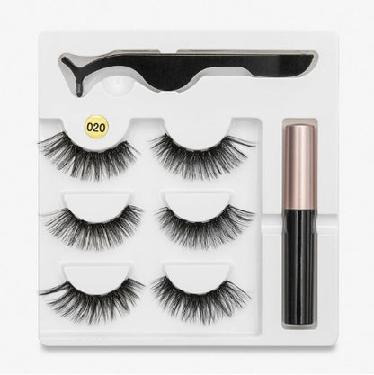 A Pair Of False Eyelashes Magnets hair removal exfoliating tool