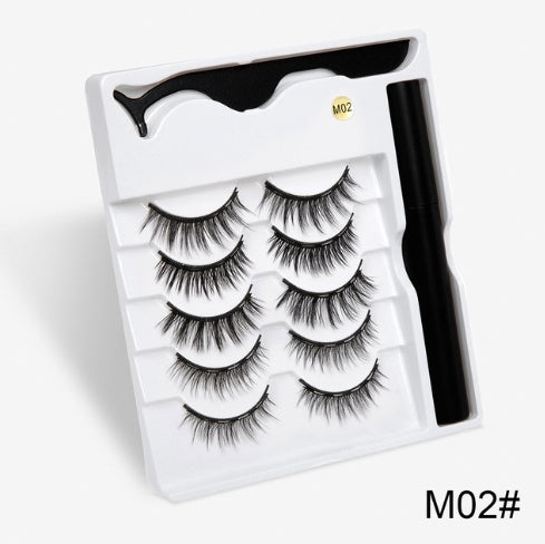 A Pair Of False Eyelashes Magnets hair removal exfoliating tool