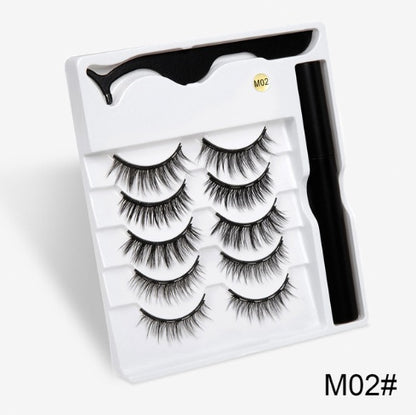 A Pair Of False Eyelashes Magnets hair removal exfoliating tool