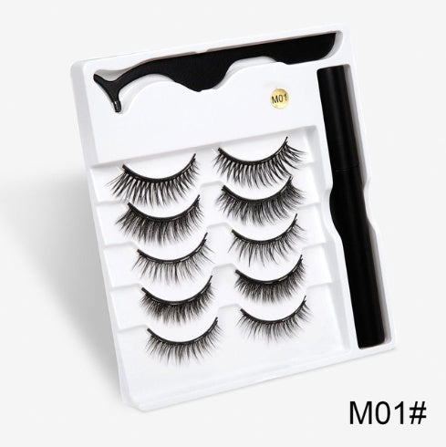 A Pair Of False Eyelashes Magnets hair removal exfoliating tool
