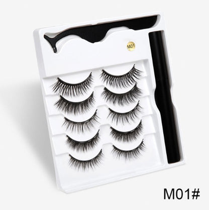 A Pair Of False Eyelashes Magnets hair removal exfoliating tool