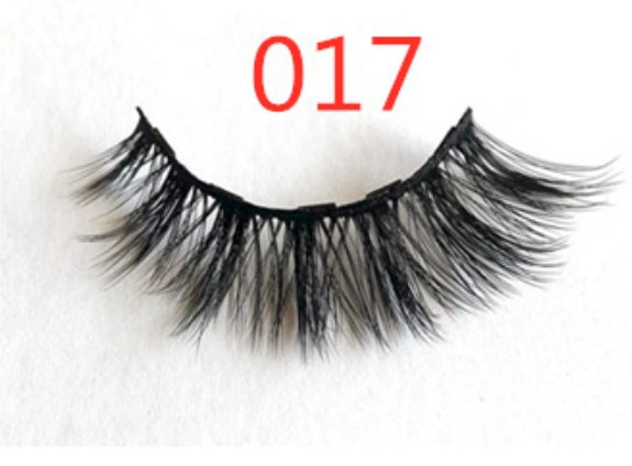 A Pair Of False Eyelashes Magnets hair removal exfoliating tool