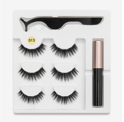 A Pair Of False Eyelashes Magnets hair removal exfoliating tool