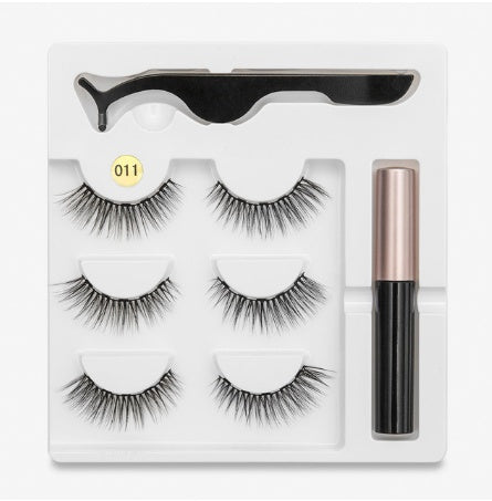 A Pair Of False Eyelashes Magnets hair removal exfoliating tool