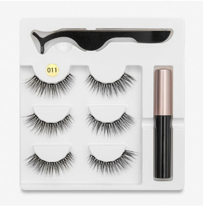 A Pair Of False Eyelashes Magnets hair removal exfoliating tool