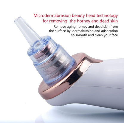 Blackhead Instrument Electric Suction Facial Washing hair removal exfoliating tool
