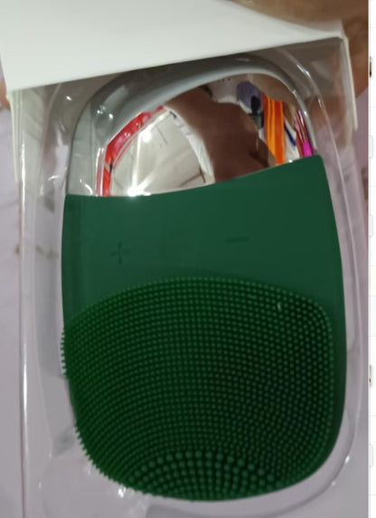 Mini Silicone Electric Face Cleansing Brush hair removal exfoliating tool