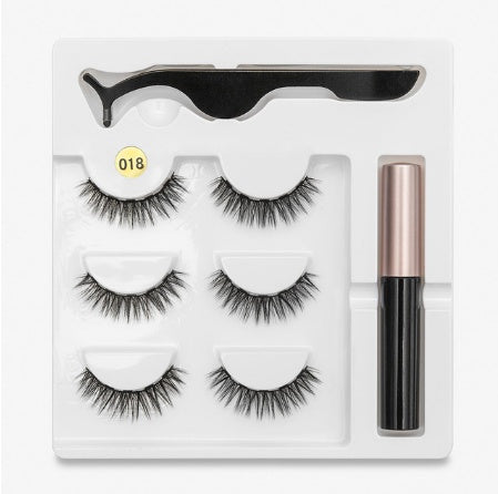 A Pair Of False Eyelashes Magnets hair removal exfoliating tool