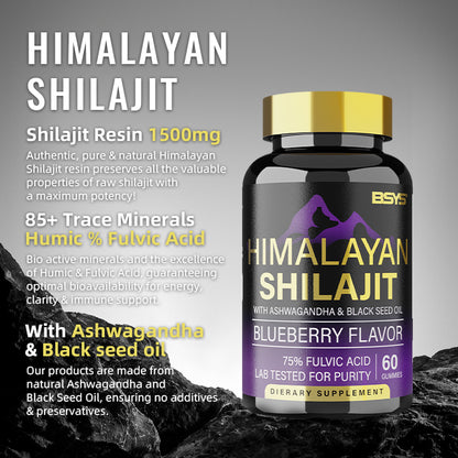 Bsys Shilajit Gummies S hair removal exfoliating tool
