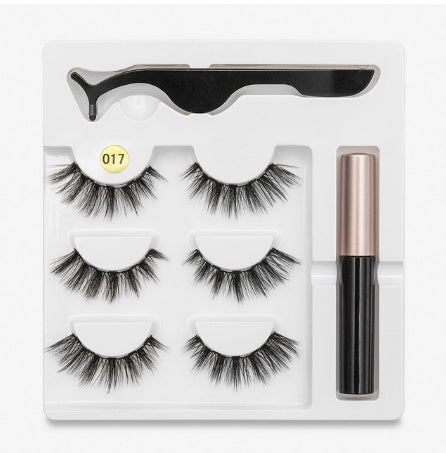 A Pair Of False Eyelashes Magnets hair removal exfoliating tool