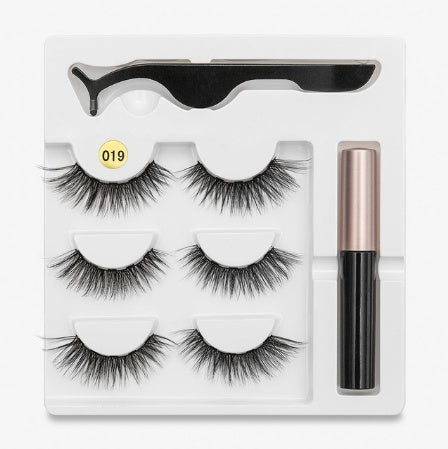 A Pair Of False Eyelashes Magnets hair removal exfoliating tool