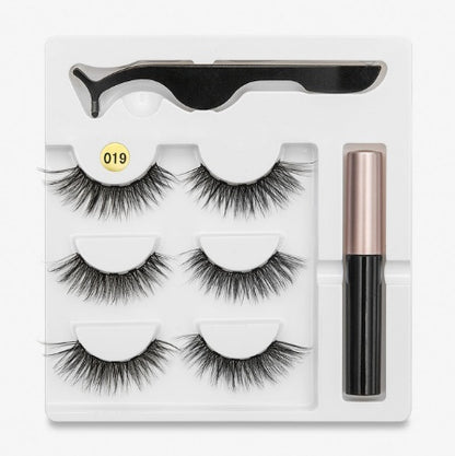 A Pair Of False Eyelashes Magnets hair removal exfoliating tool