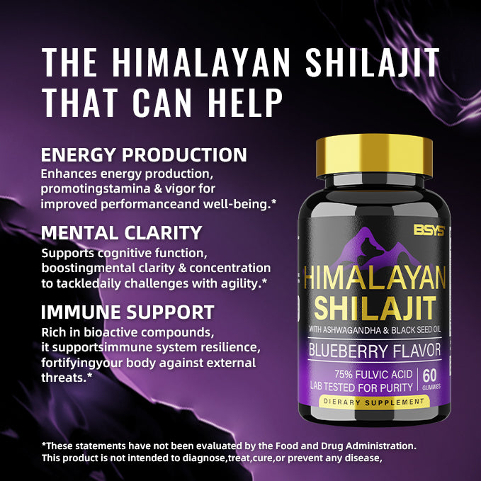 Bsys Shilajit Gummies S hair removal exfoliating tool