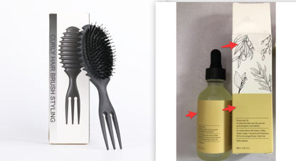 Hair Essential Oil Improve Dryness Irritability hair removal exfoliating tool