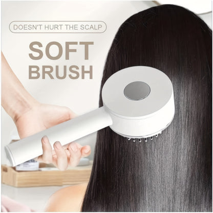 One Key Self Cleaning Hair Brush hair removal exfoliating tool