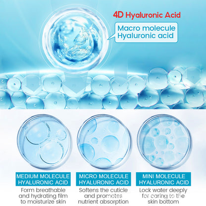 Hyaluronic Acid Face Serum Anti Aging hair removal exfoliating tool